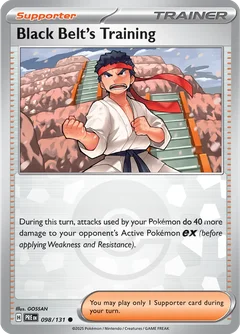 Black Belt's Training Poke ball Holo 98